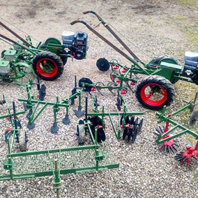 The lost art of cultivating with walk-behind tractors